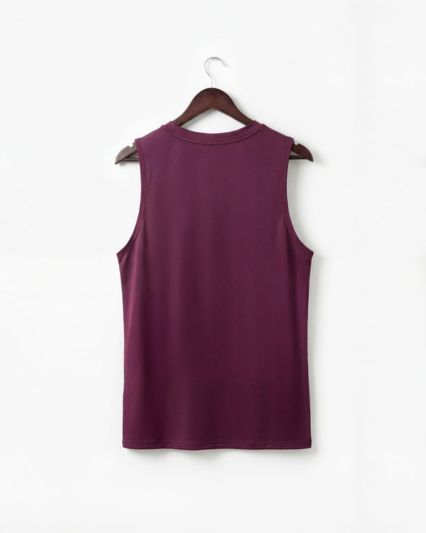 Active Crew Tank - Cherry
